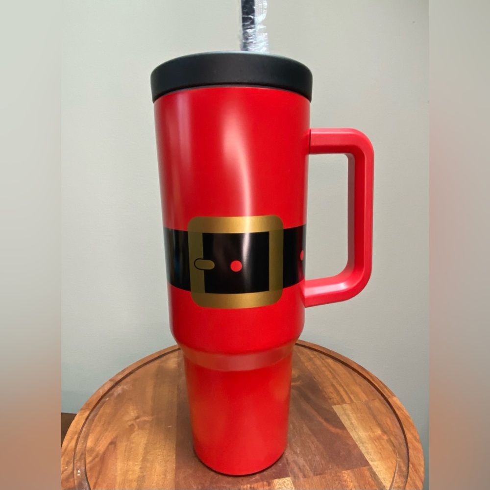 HALLMARK Santa Suit Tumbler